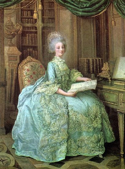 Lie Louis Perin-Salbreux Portrait of Madame Sophie China oil painting art
